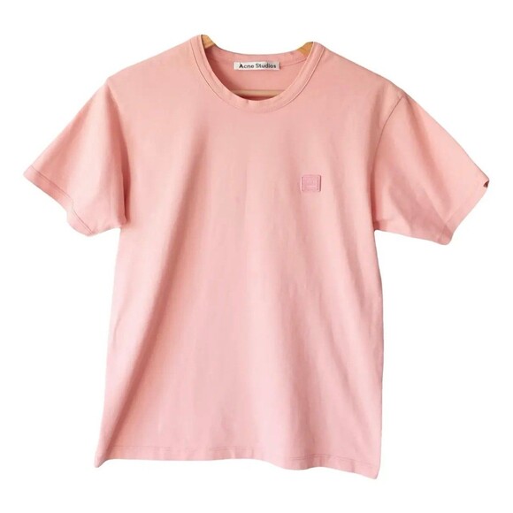 Acne studios muted marled red classic tee - Picture 1 of 8